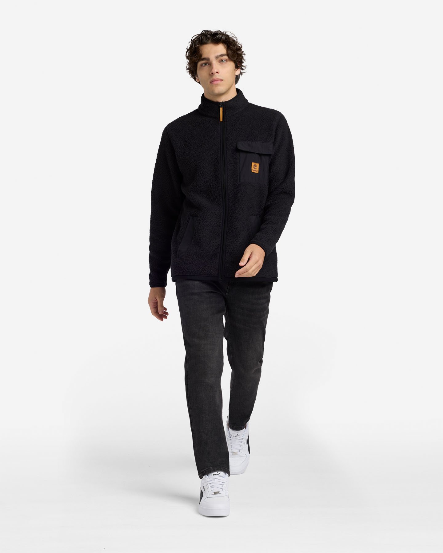 Felpa TIMBERLAND LOGO M - Nero - 2 | Cisalfa Sport