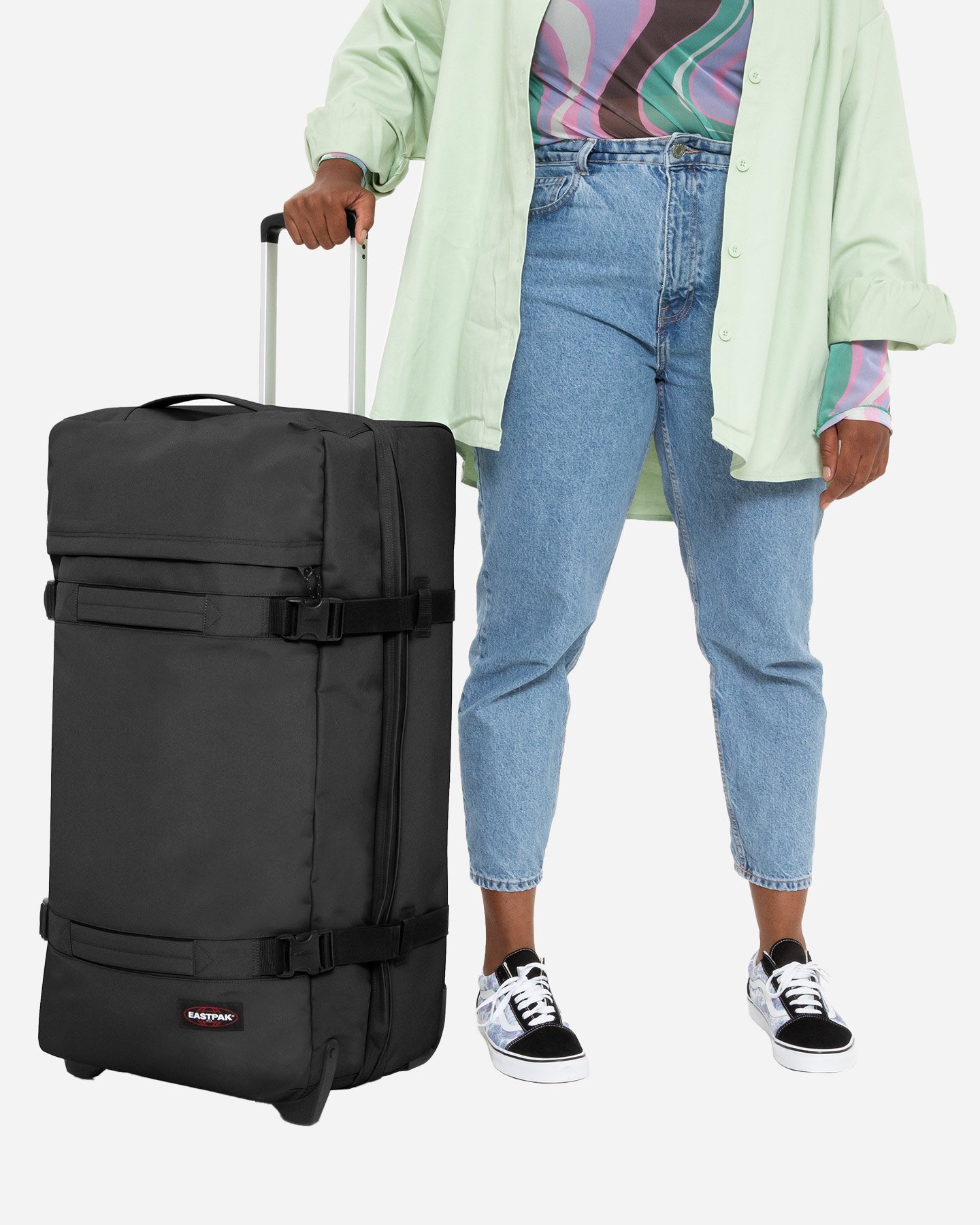 Trolley EASTPAK TRANSIT'R L  - Nero - 4 | Cisalfa Sport