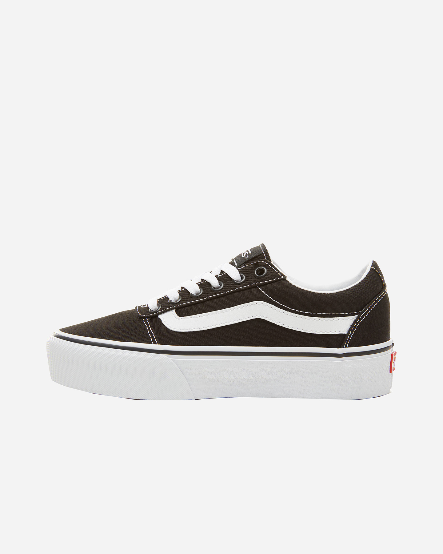 Scarpe sneakers VANS WARD PLATFORM W - Nero - 5 | Cisalfa Sport