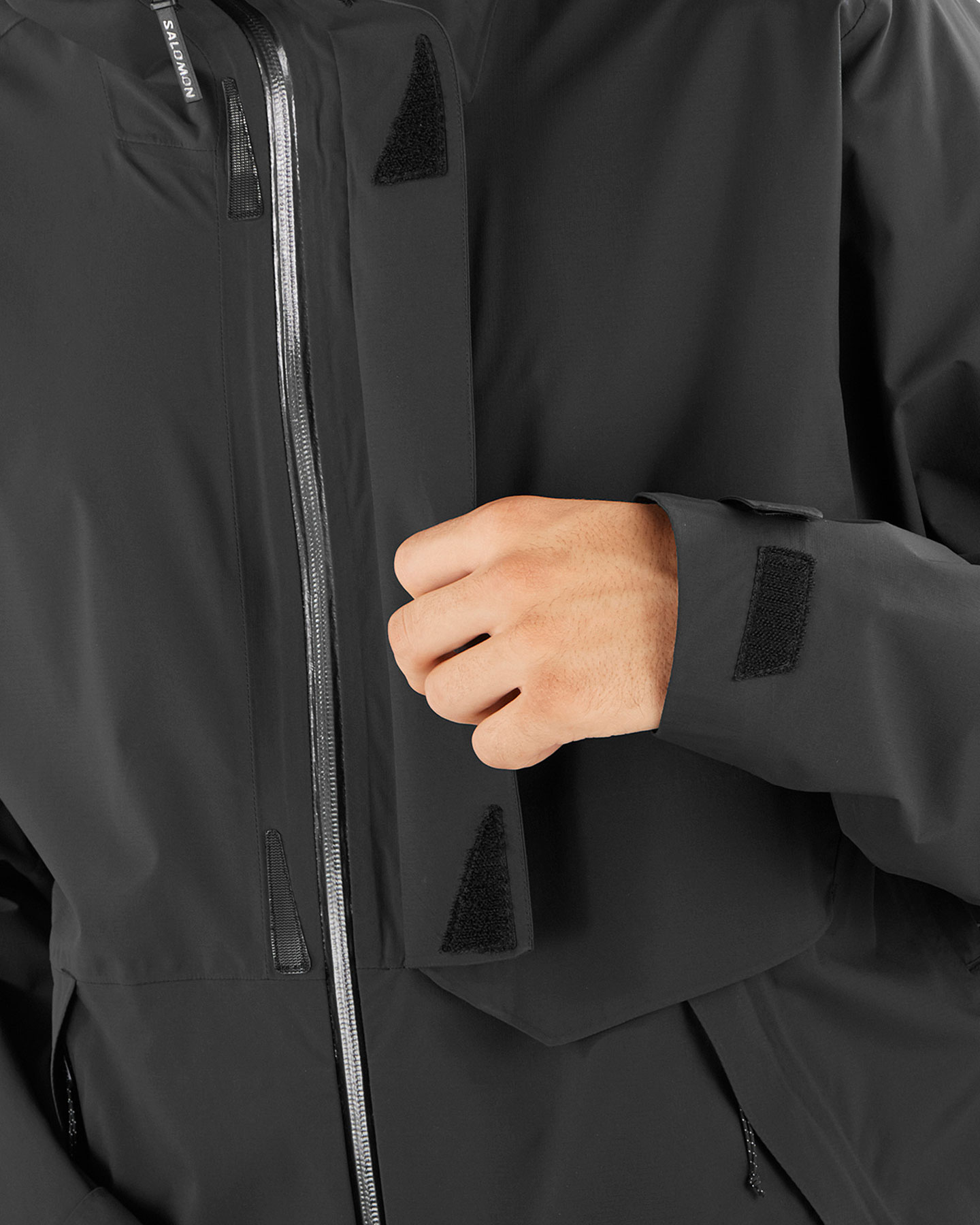 Giacca outdoor SALOMON OUTERPATH PRO 2.5L M - Nero - 3 | Cisalfa Sport
