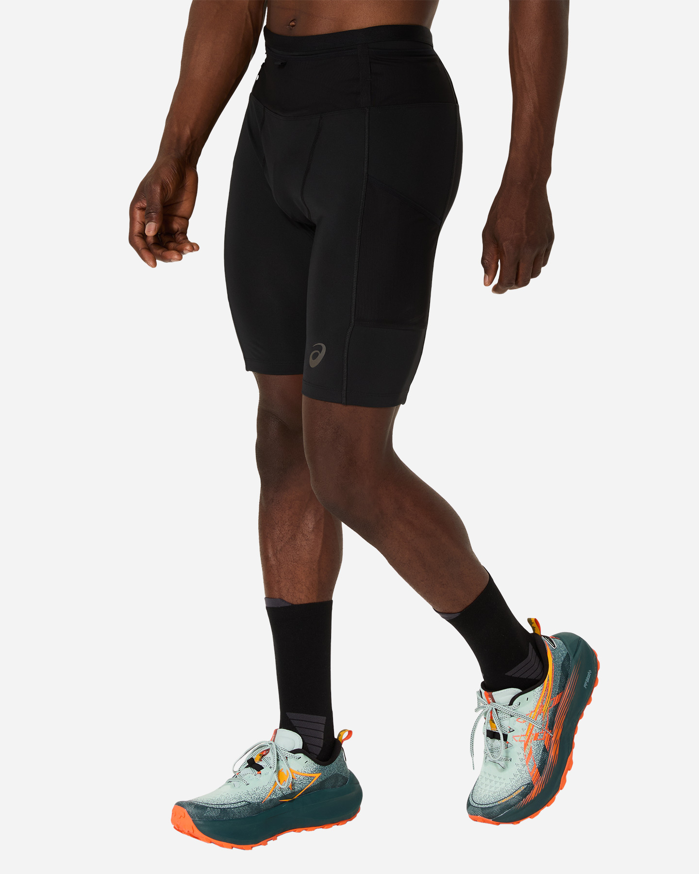 Short running ASICS FUJITRAIL ELITE SPRINTER M - Nero - 1 | Cisalfa Sport