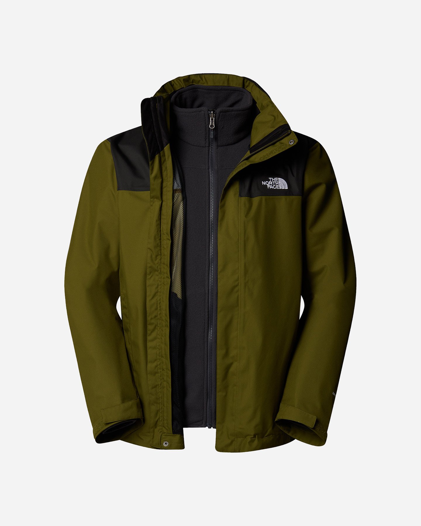 Giacca outdoor THE NORTH FACE EVOLVE II TRICLIMATE M - Verde - 0 | Cisalfa Sport