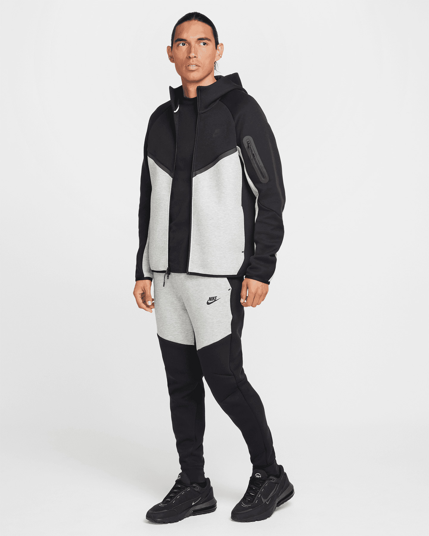 Pantalone NIKE TECH FLEECE M - Nero - 2 | Cisalfa Sport