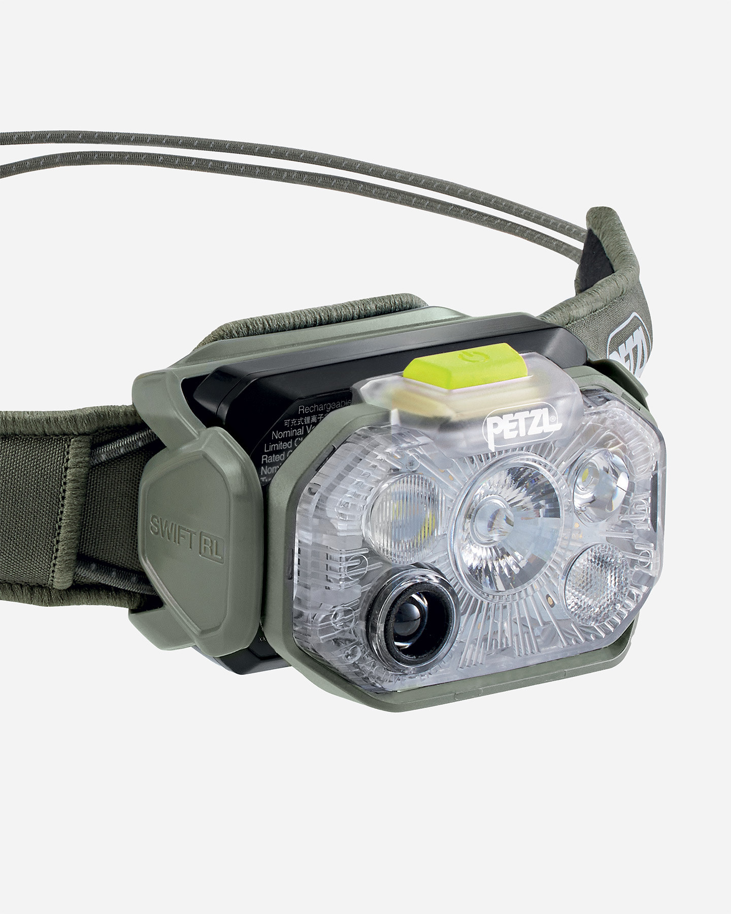 Lampada frontale PETZL SWIFT RL - Verde - 1 | Cisalfa Sport