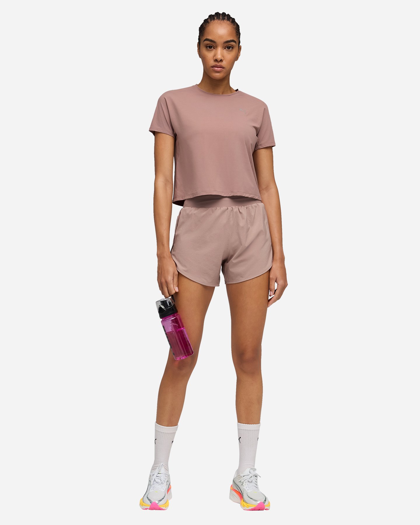 T-shirt running PUMA RUN COOLCELL W - Marrone - 4 | Cisalfa Sport