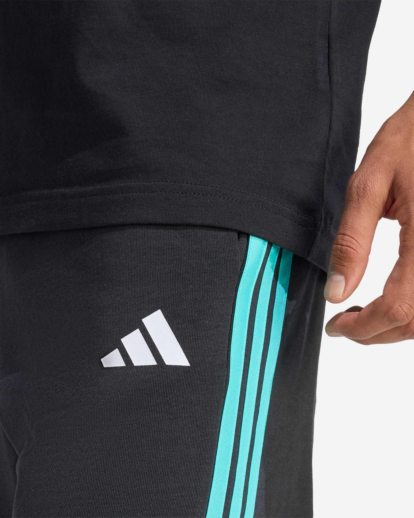 Pantaloncini ADIDAS MERCEDES DNA M - Nero - 3 | Cisalfa Sport