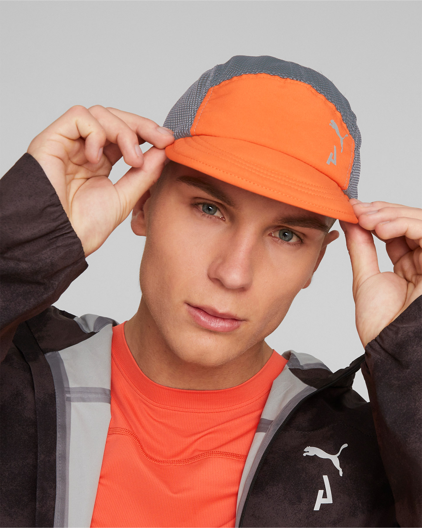 Cappellino running PUMA SEASONS MESH  - Rosso - 2 | Cisalfa Sport