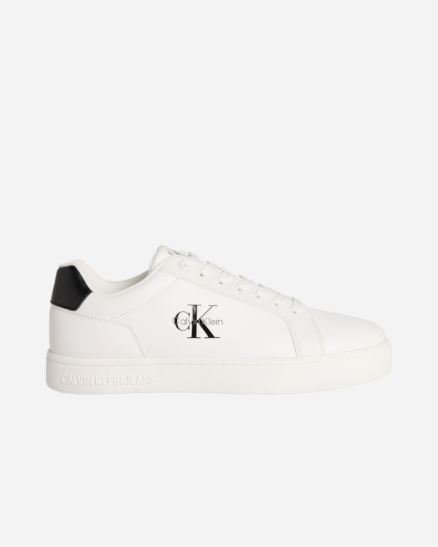Scarpe sneakers CALVIN KLEIN JEANS CLASSIC CUPSOLE MONO M - Bianco - 0 | Cisalfa Sport