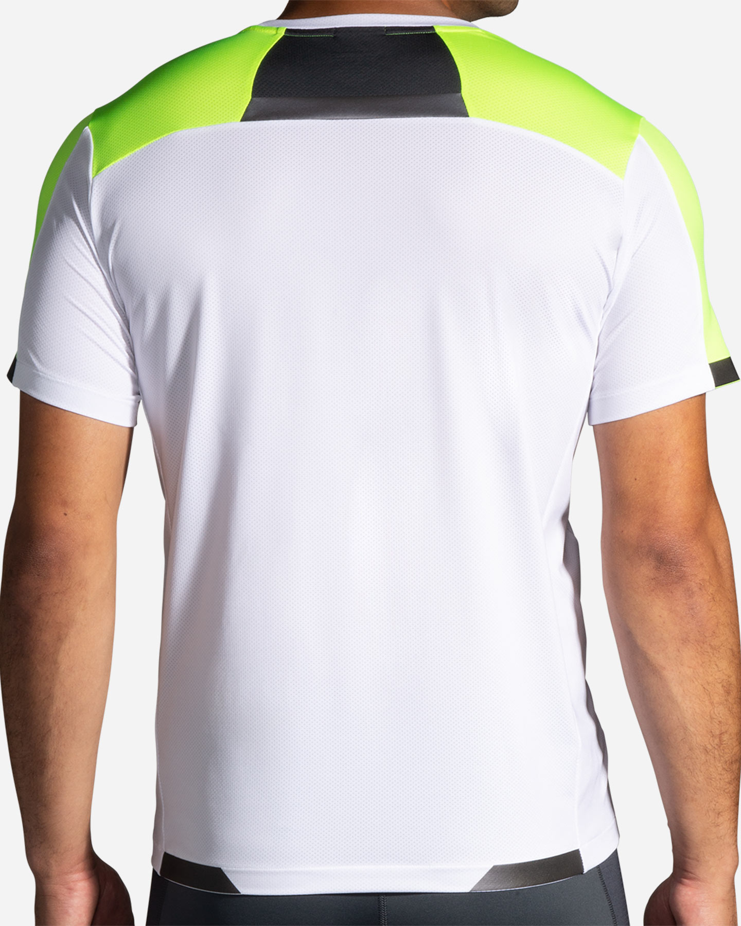 T-shirt running BROOKS RUN VISIBLE M - Bianco - 2 | Cisalfa Sport