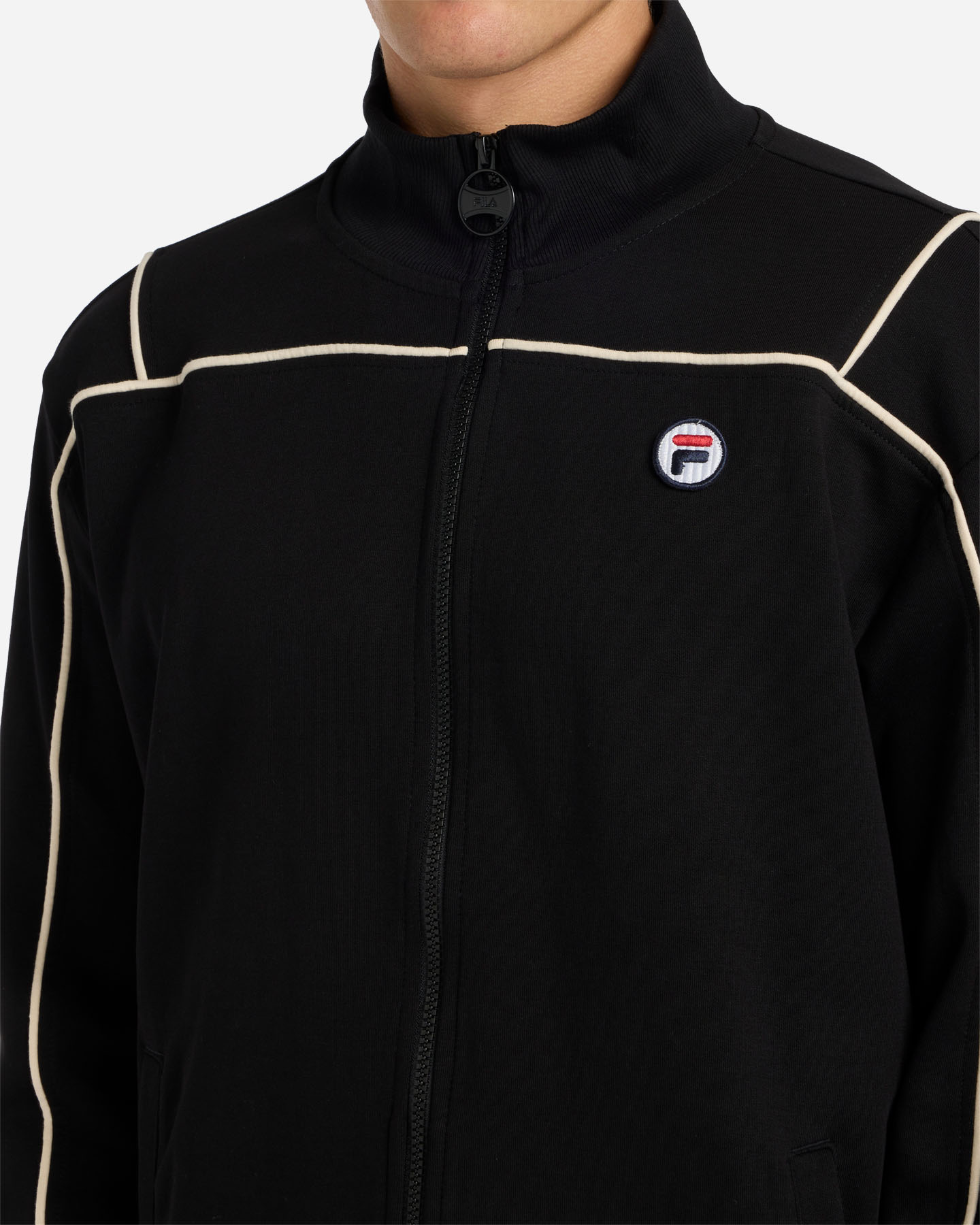 Felpa FILA SMALL PATCH M - Nero - 5 | Cisalfa Sport