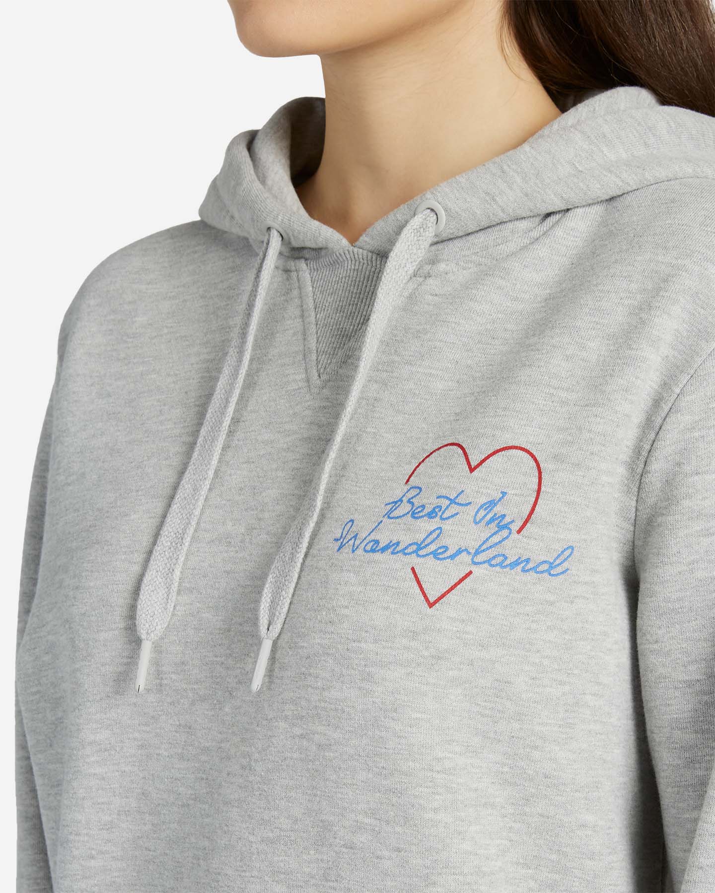 Felpa BEST COMPANY CLASSIC HOODIE W - Grigio - 4 | Cisalfa Sport