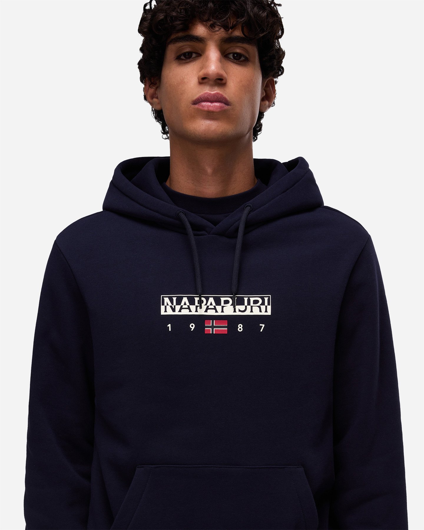 Felpa NAPAPIJRI FLAG M - Blu - 5 | Cisalfa Sport