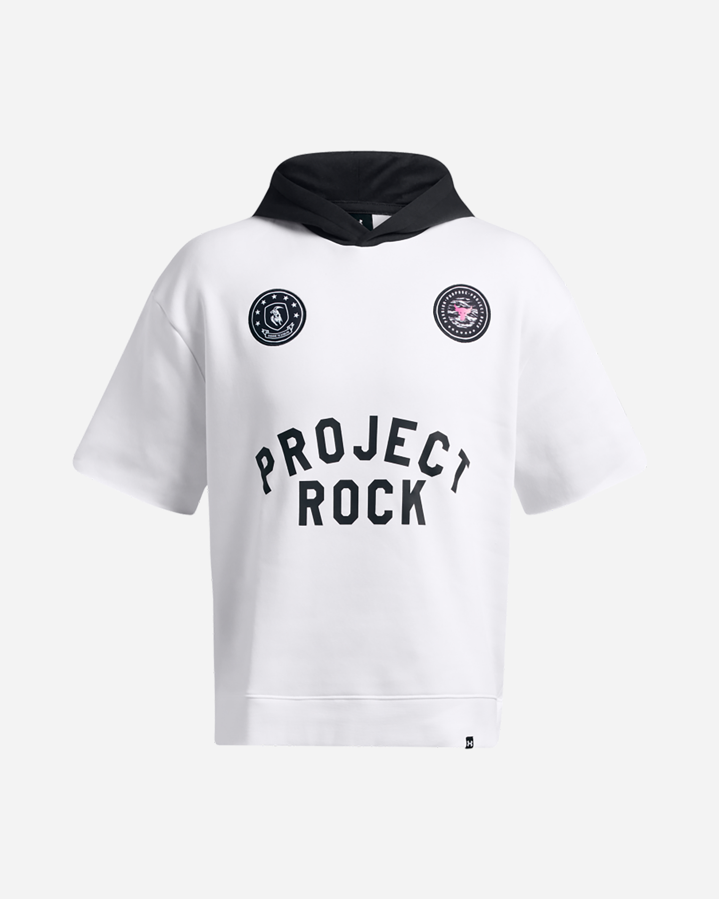 Felpa UNDER ARMOUR THE ROCK BADGE OF HONOR M - Bianco - 0 | Cisalfa Sport