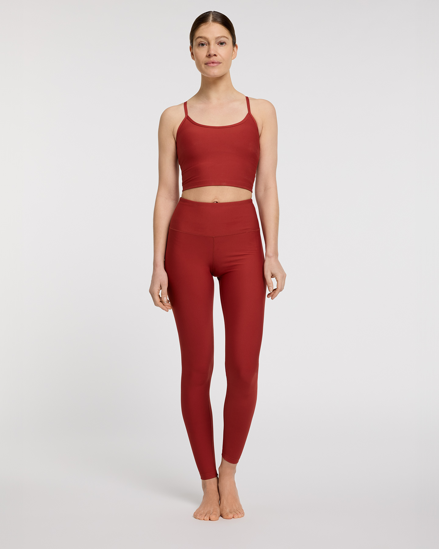 Leggings ENERGETICS OLOE 1/1 W - Rosso - 3 | Cisalfa Sport