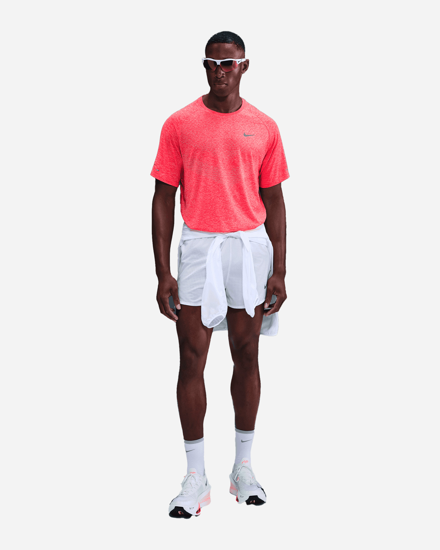 T-shirt running NIKE STRIDE M - Color mix - 2 | Cisalfa Sport