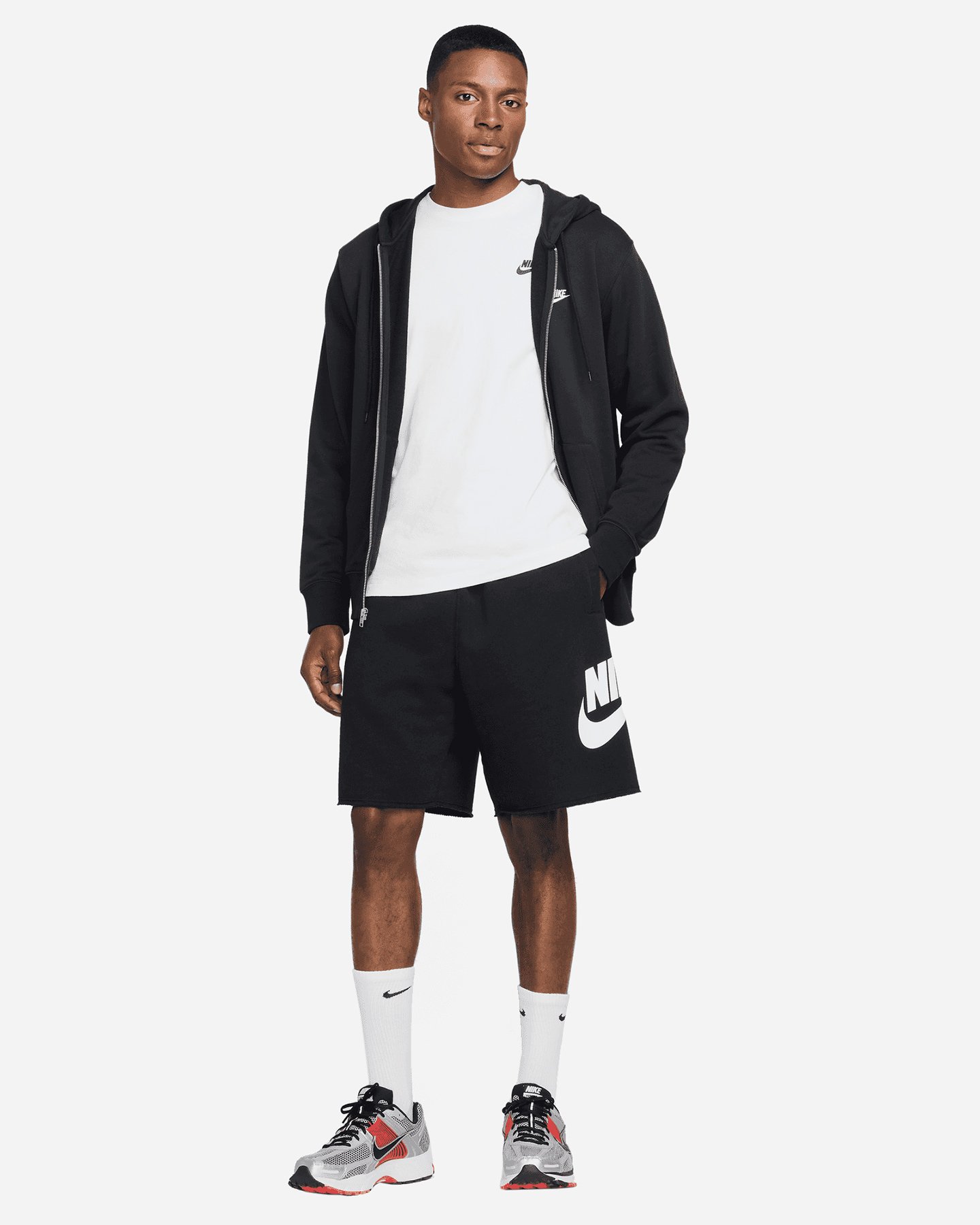 Pantaloncini NIKE ALUMNI BIG LOGO M - Nero - 3 | Cisalfa Sport