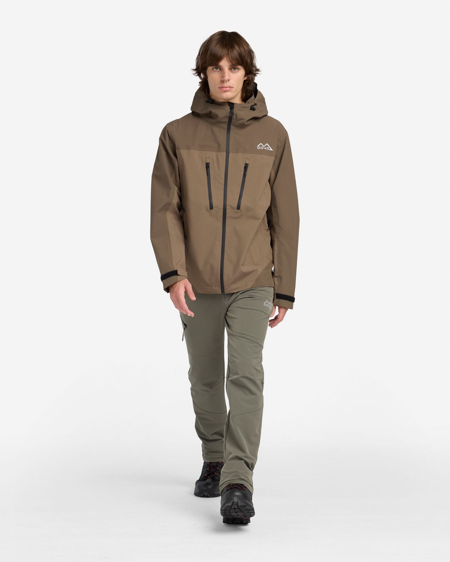 Giacca outdoor 8848 SHELL 3L M - Marrone - 2 | Cisalfa Sport
