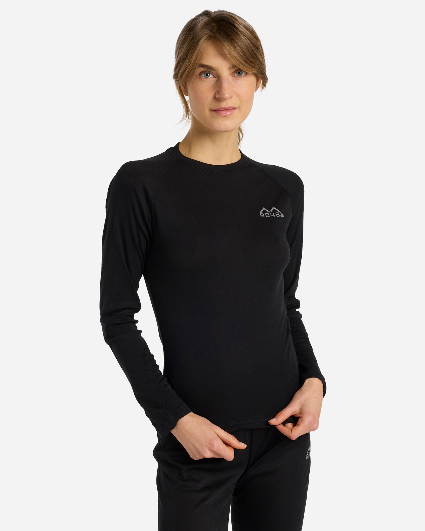 Maglia intimo tecnico 8848 MOUNTAIN ESSENTIAL W - Nero - 1 | Cisalfa Sport