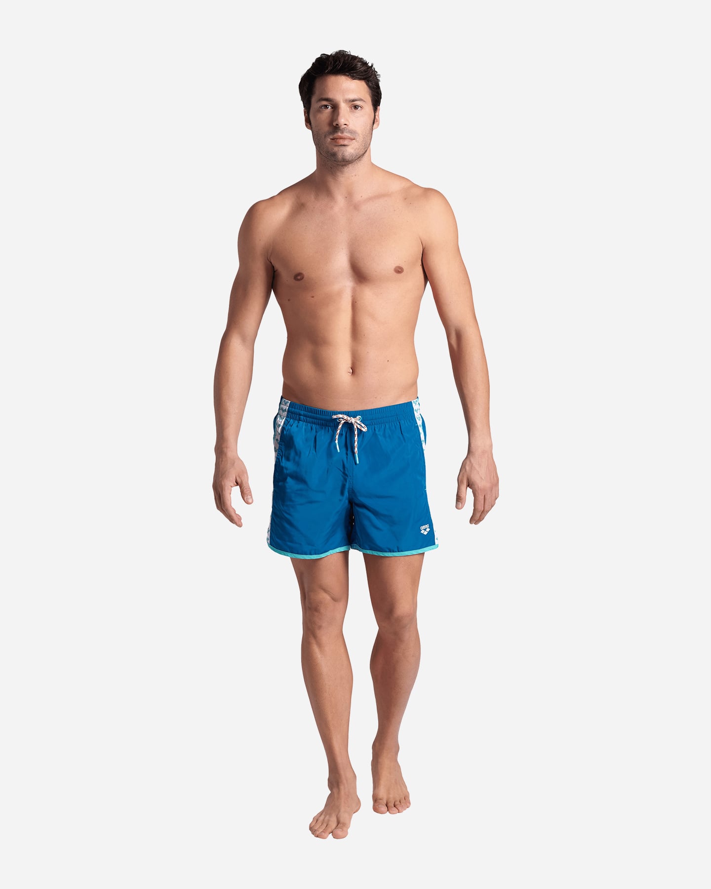 Boxer mare ARENA TEAM STRIPE M - Blu - 2 | Cisalfa Sport