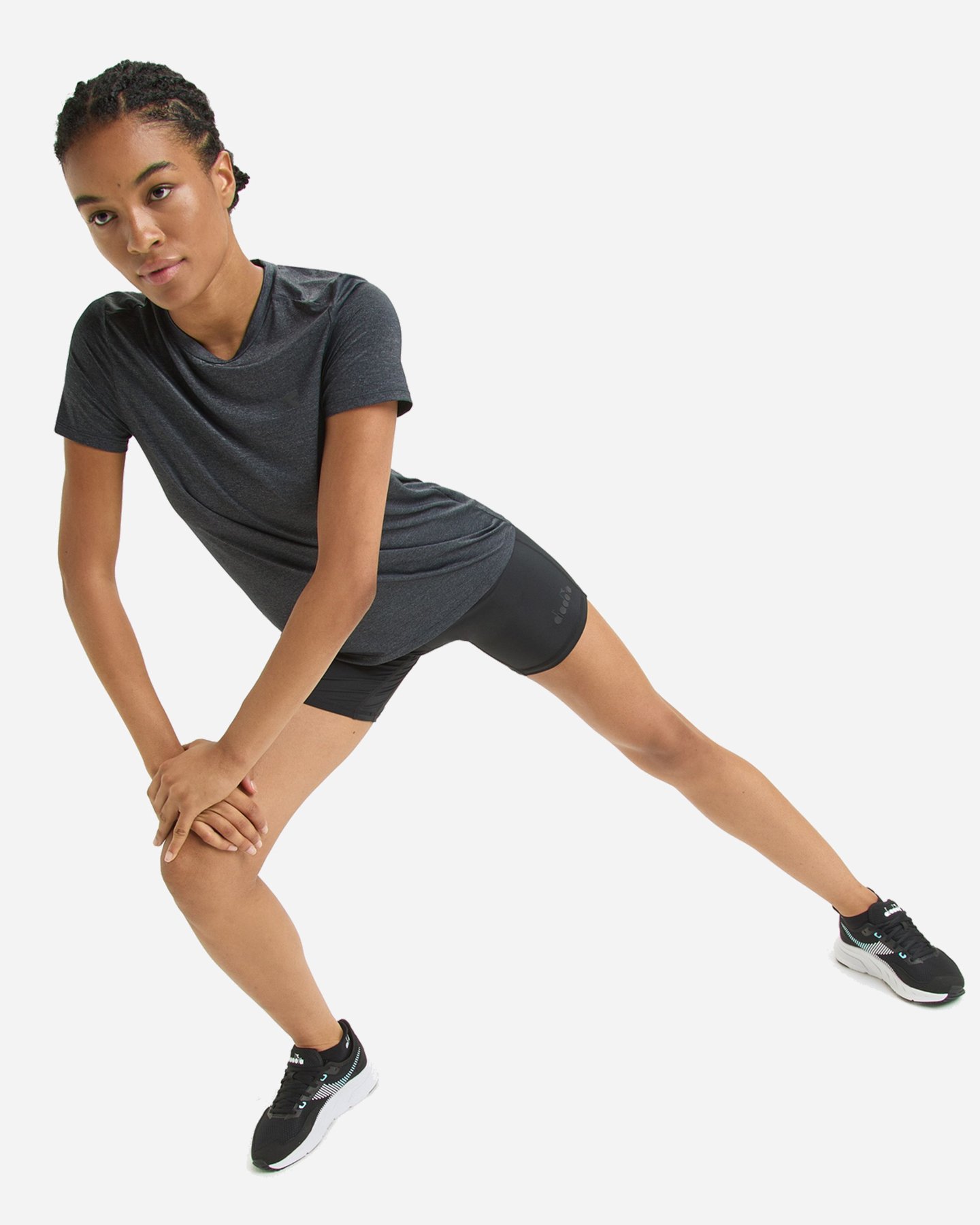 Short running DIADORA RUNNING W - Nero - 5 | Cisalfa Sport