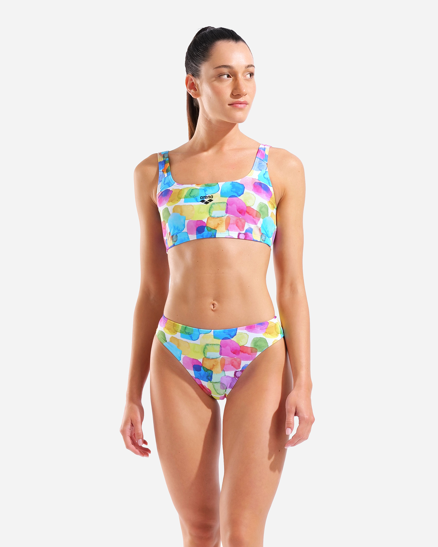 Costume piscina ARENA GLASS TWO PIECES W - Color mix - 0 | Cisalfa Sport