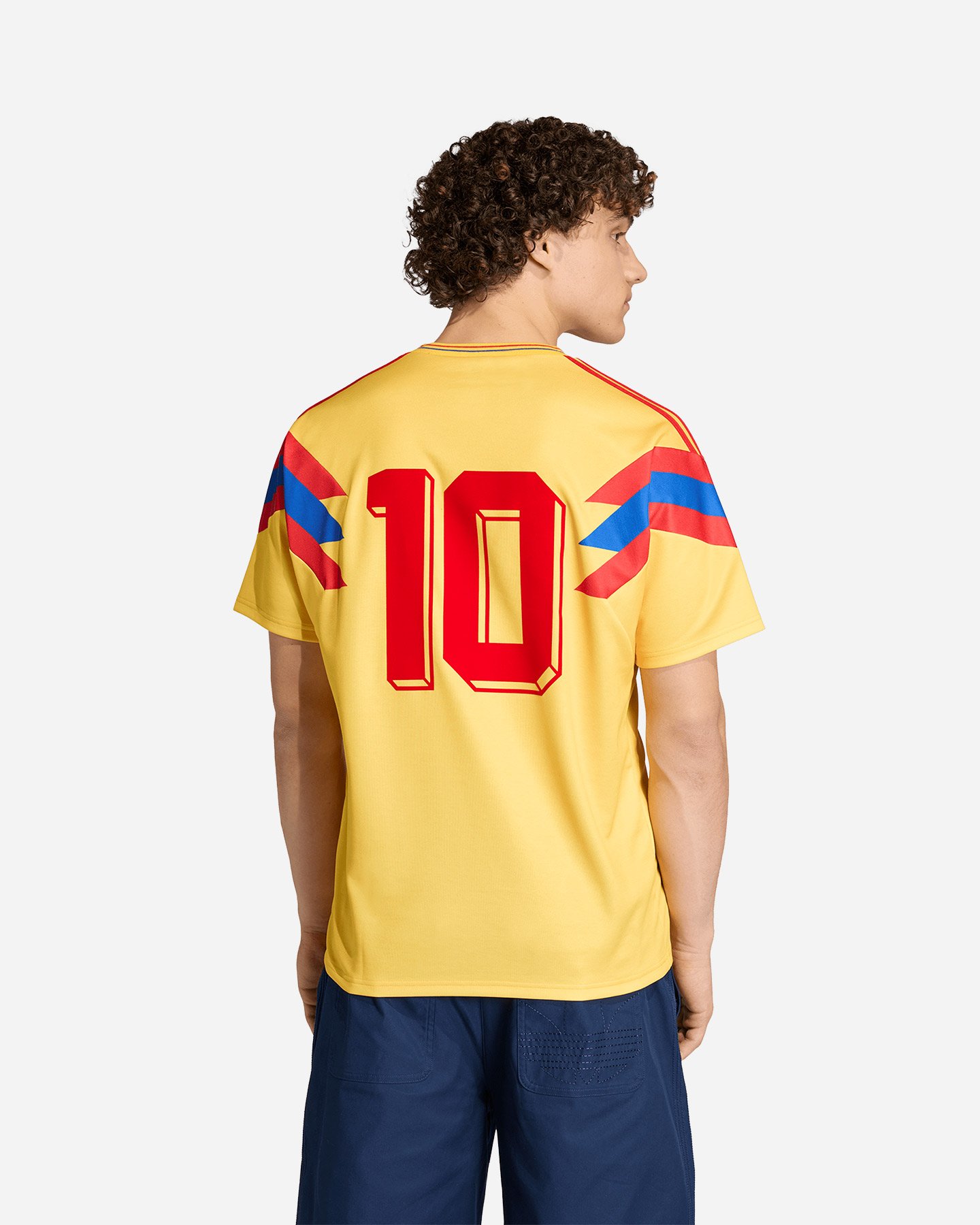 T-shirt ADIDAS ORIGINALS COLOMBIA AWAY 1990 M - Giallo - 3 | Cisalfa Sport