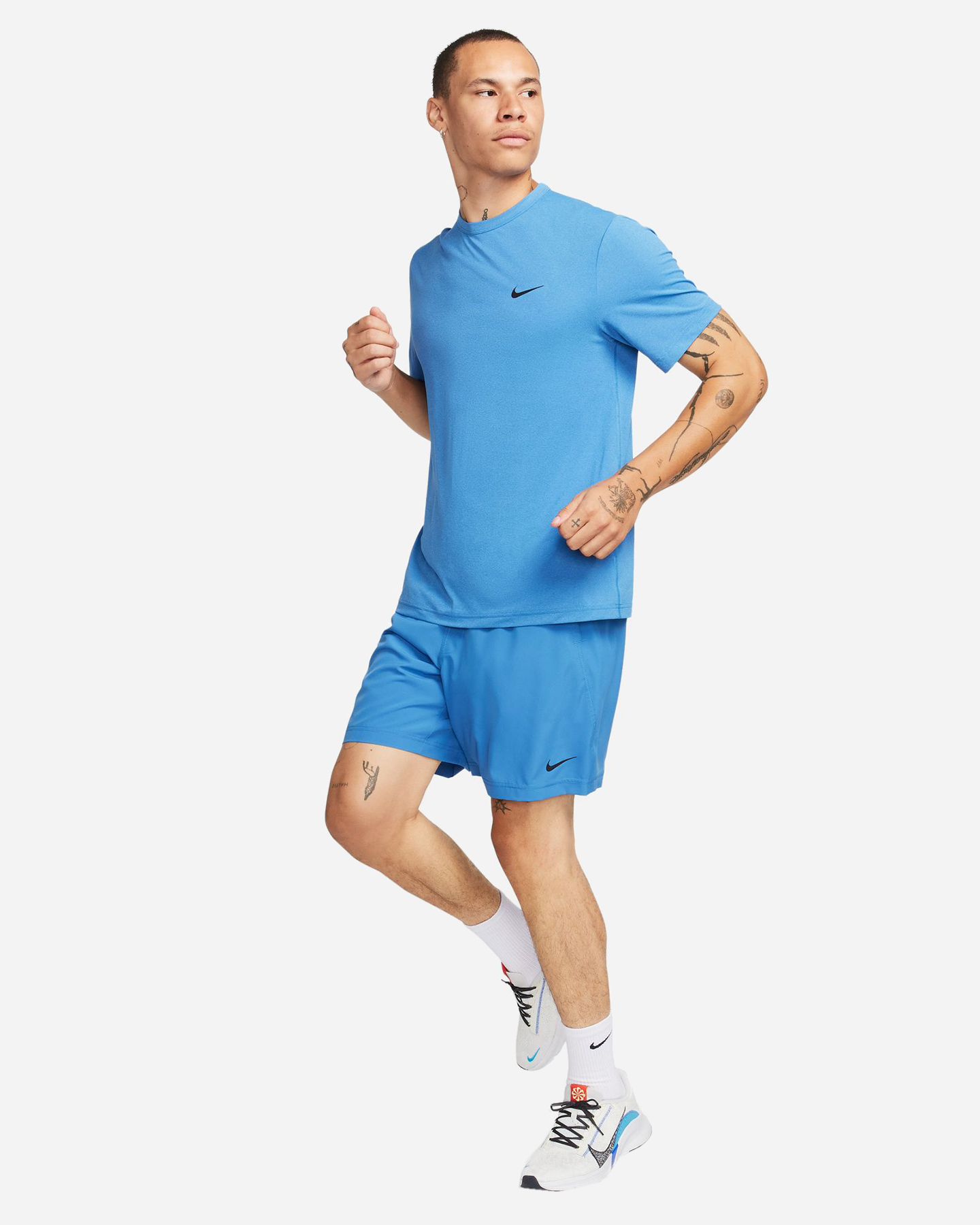 T-shirt training NIKE DRI FIT HYVERSE M - Blu Navy - 2 | Cisalfa Sport