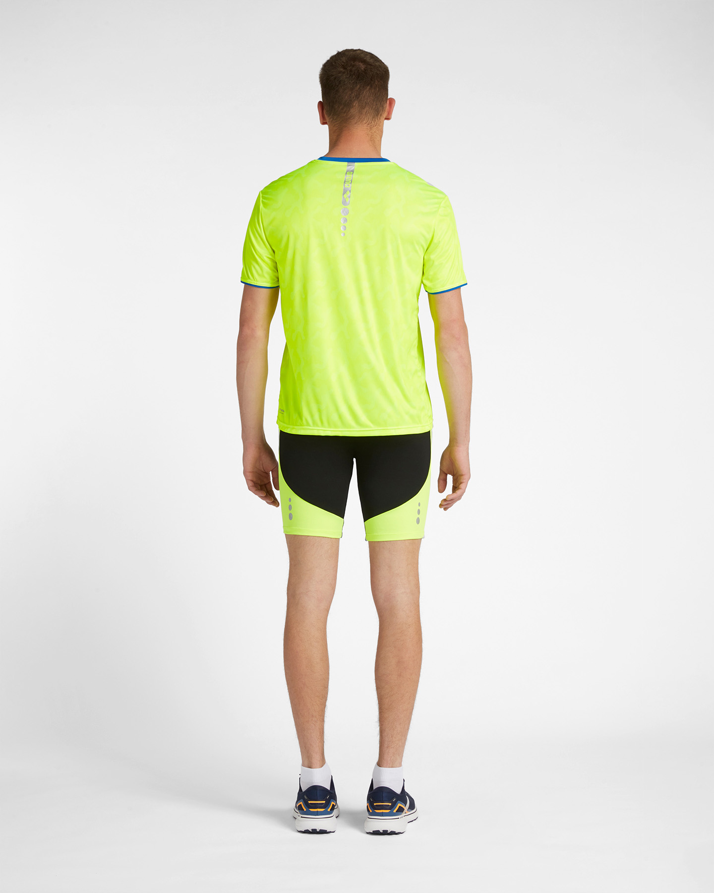 T-shirt running ARENA ATHLETIC RUN M - Giallo - 2 | Cisalfa Sport