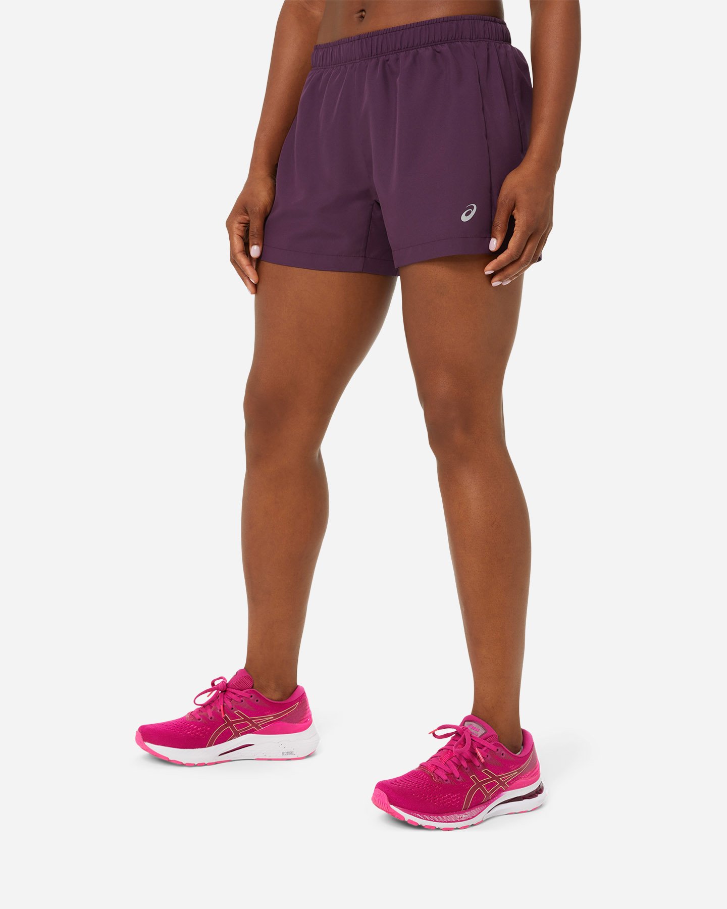 Short running ASICS ICON 4IN W - Viola - 1 | Cisalfa Sport