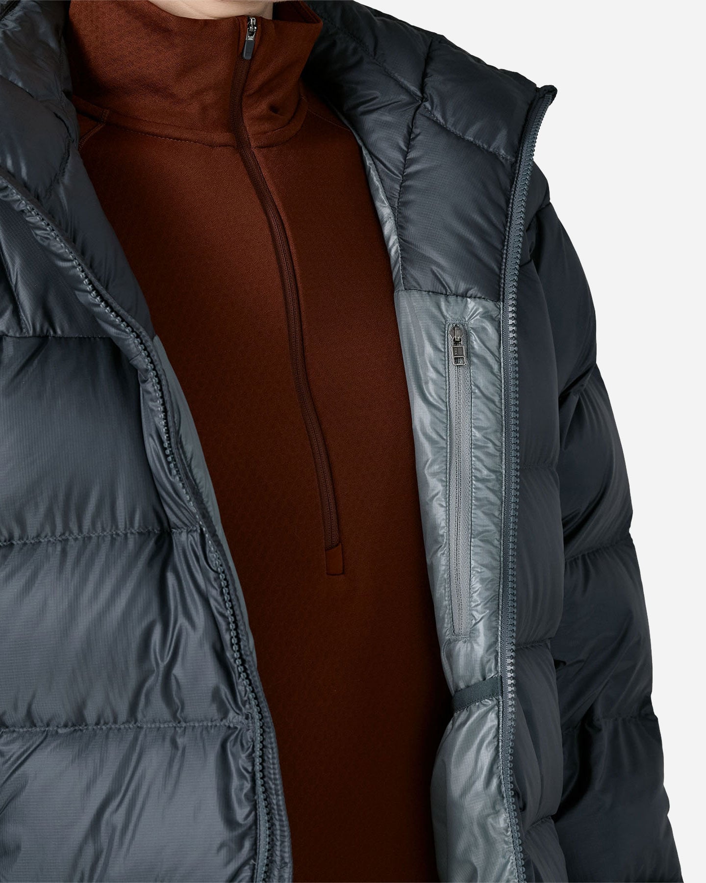 Piumino PATAGONIA FITZ ROY DOWN W - Blu - 4 | Cisalfa Sport