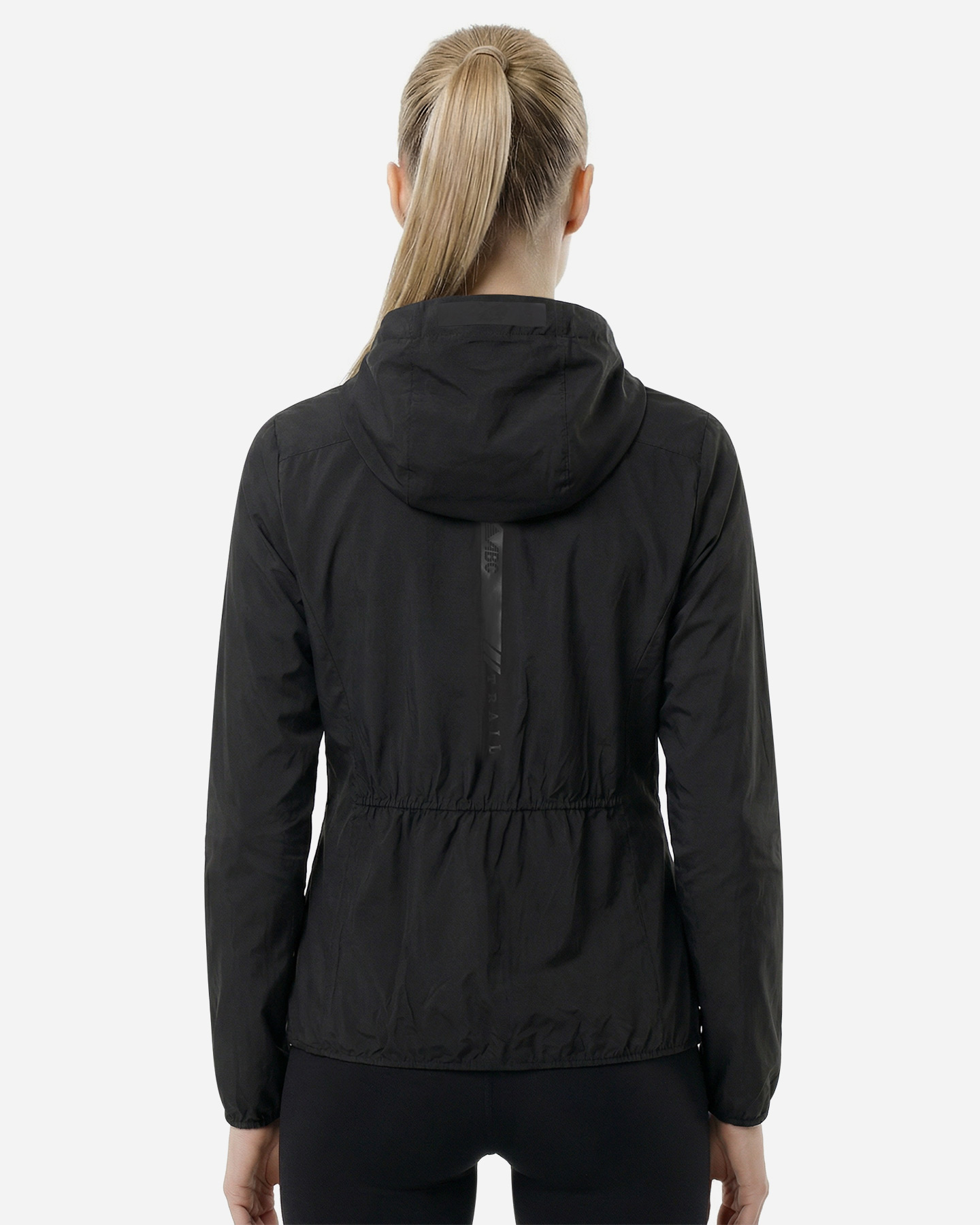 Giacca running ABC TRAIL W - Nero - 3 | Cisalfa Sport