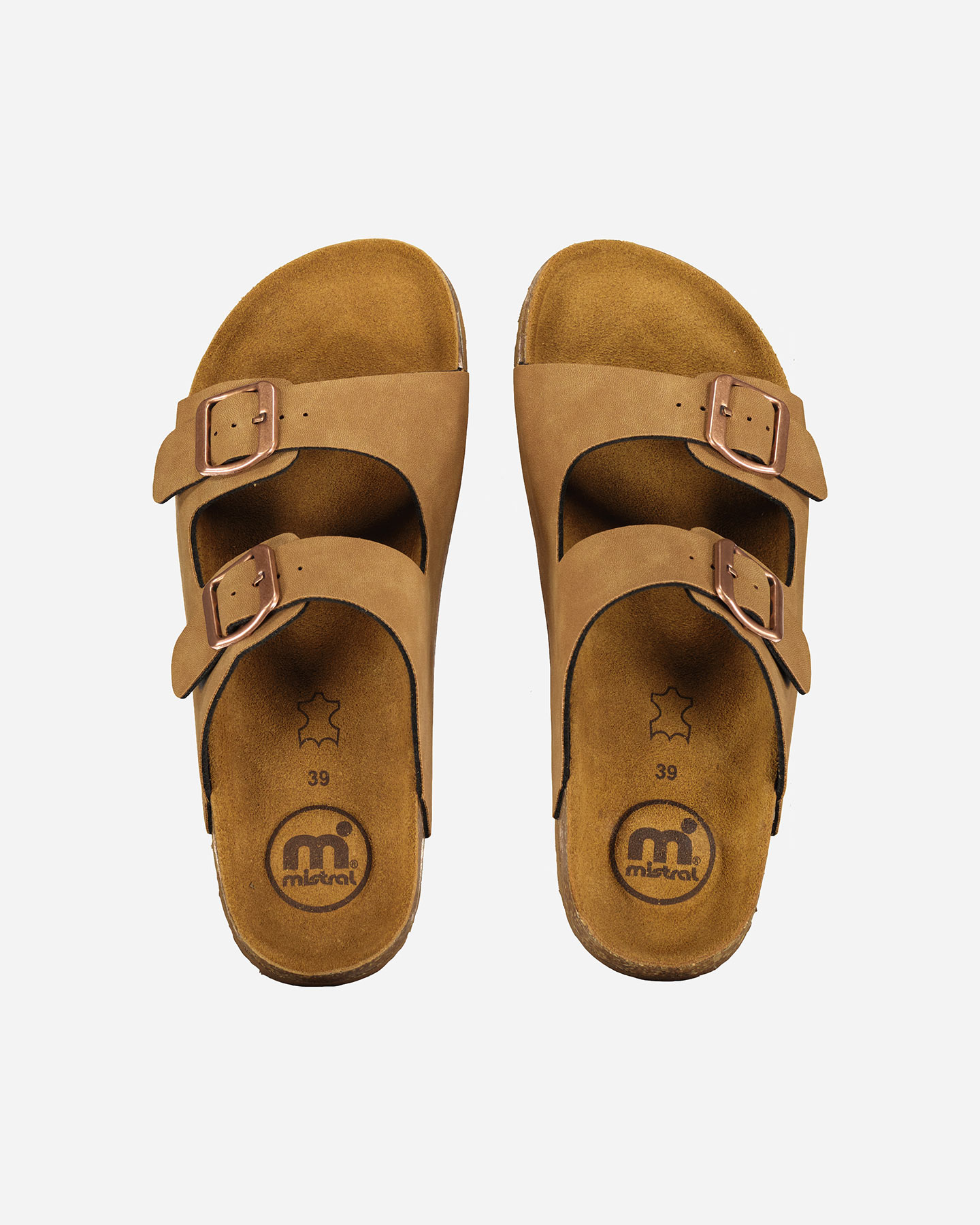 Sandali MISTRAL CORK DUE FASCE W - Marrone - 0 | Cisalfa Sport