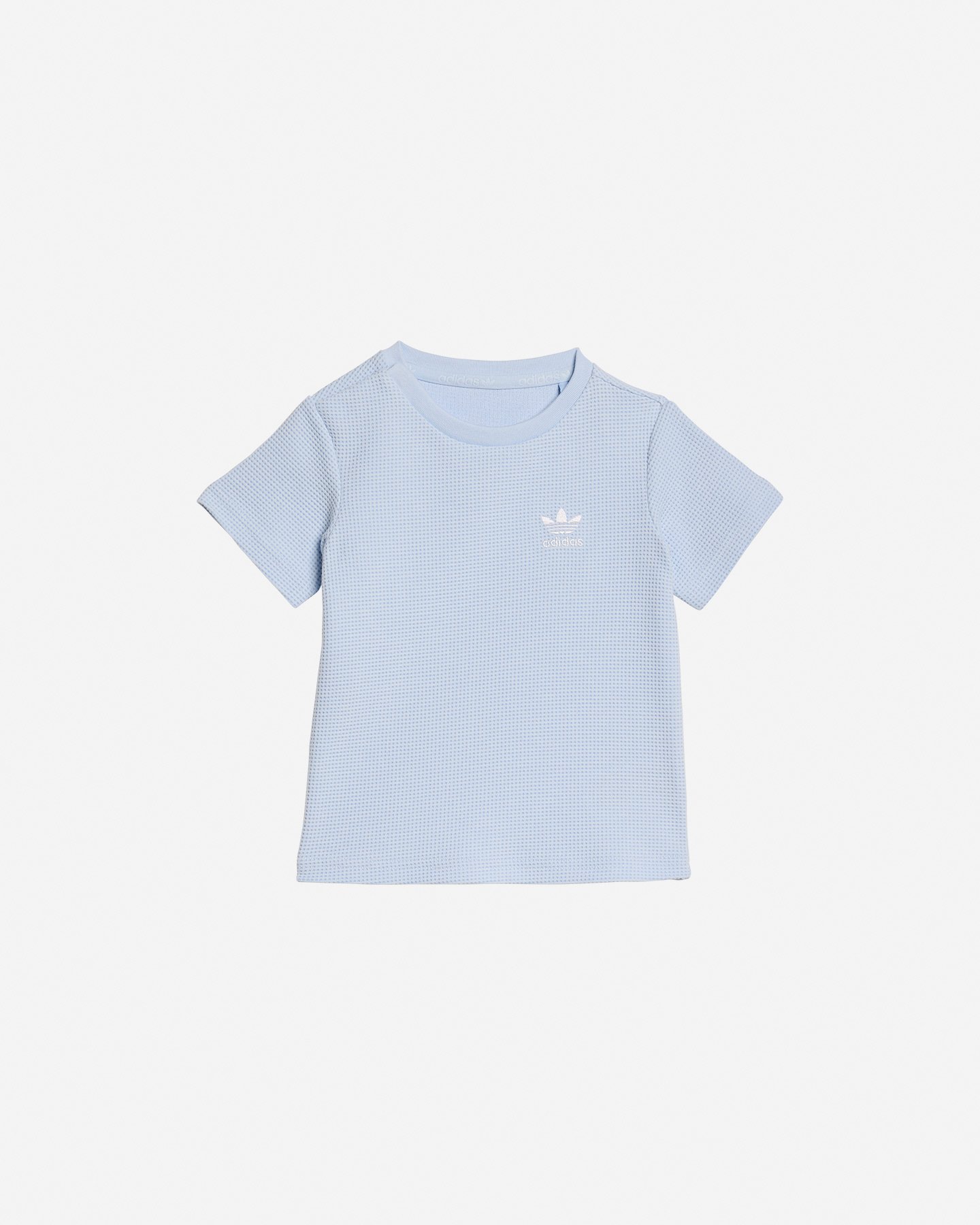 Completo ADIDAS SET WAFFLE INF JR - Azzurro - 1 | Cisalfa Sport