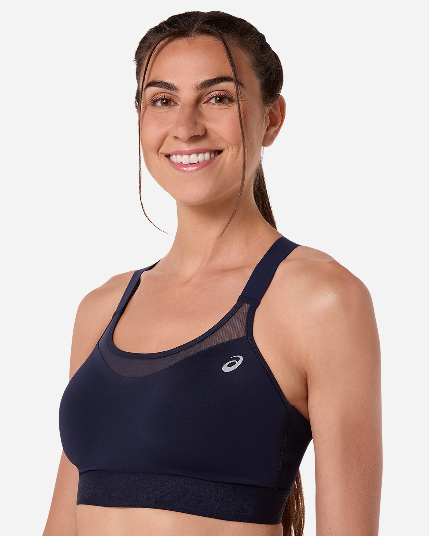 Reggiseno ASICS ROAD COMBINATION W - Blu - 4 | Cisalfa Sport