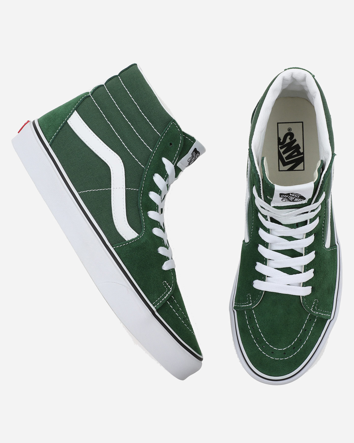 Scarpe sneakers VANS SK8-Hi COLOR THEORY M - Verde - 3 | Cisalfa Sport