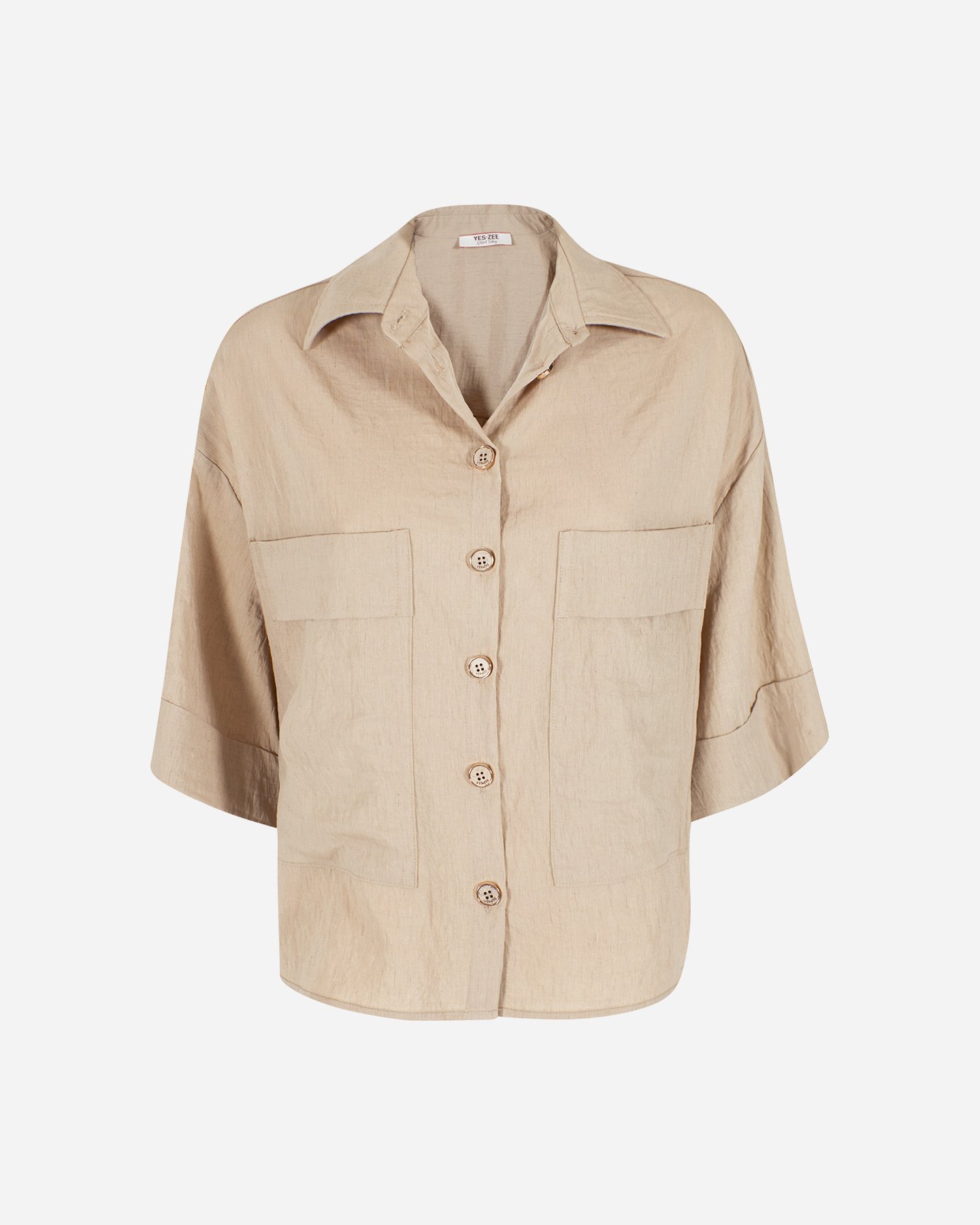 Yes Zee Classic W - Camicia - Donna - Beige