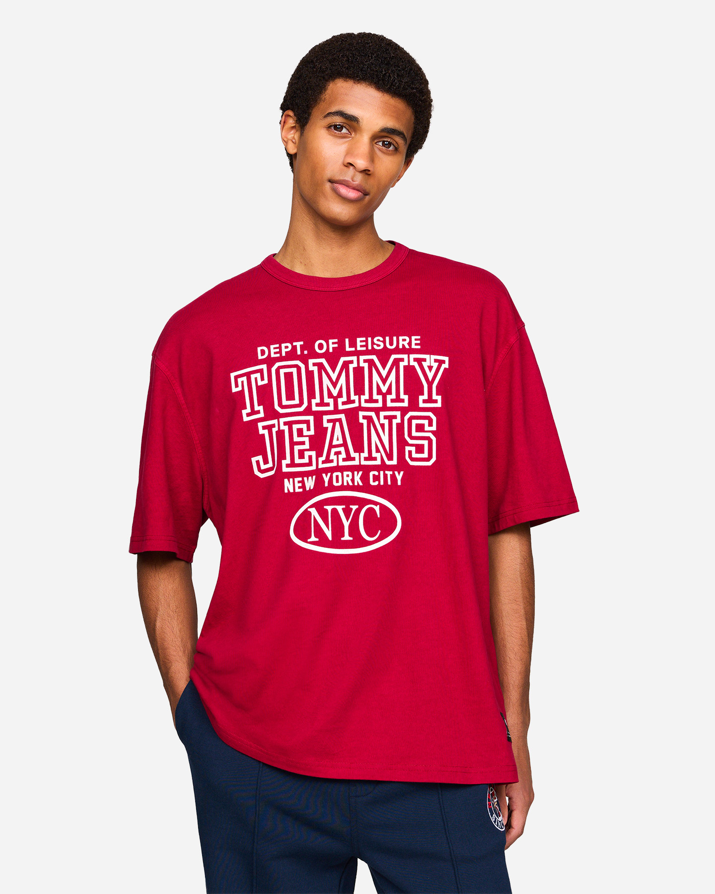 T-shirt TOMMY HILFIGER LOGO NYC M - Rosso - 1 | Cisalfa Sport