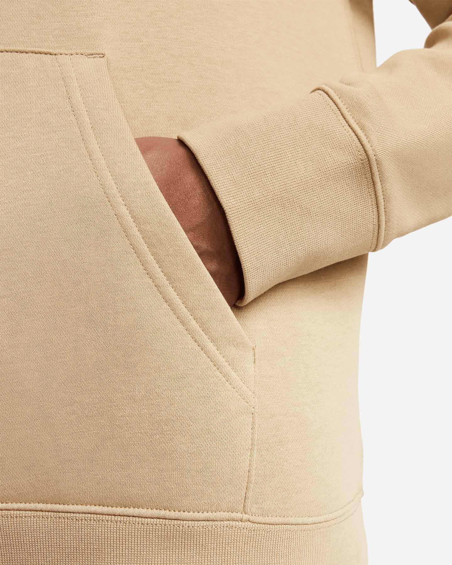 Felpa NIKE CLASSIC M - Beige - 5 | Cisalfa Sport