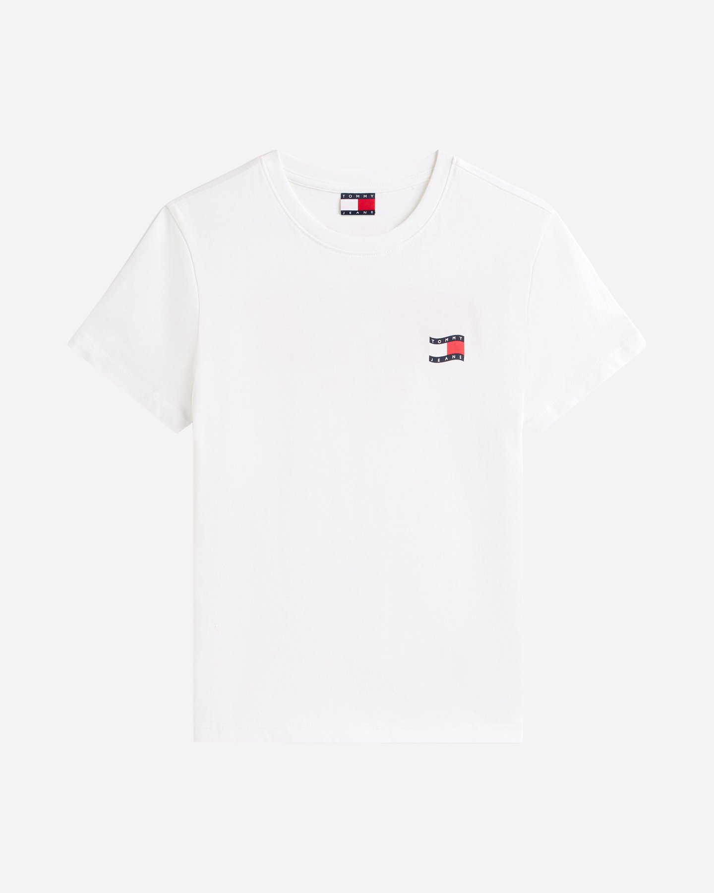 T-shirt TOMMY HILFIGER WAVY FLAG BACK W - Bianco - 0 | Cisalfa Sport