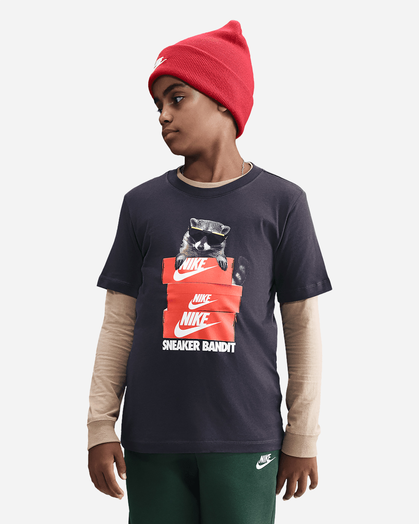 T-shirt NIKE ANIMAL CAVE JR - Antracite - 0 | Cisalfa Sport