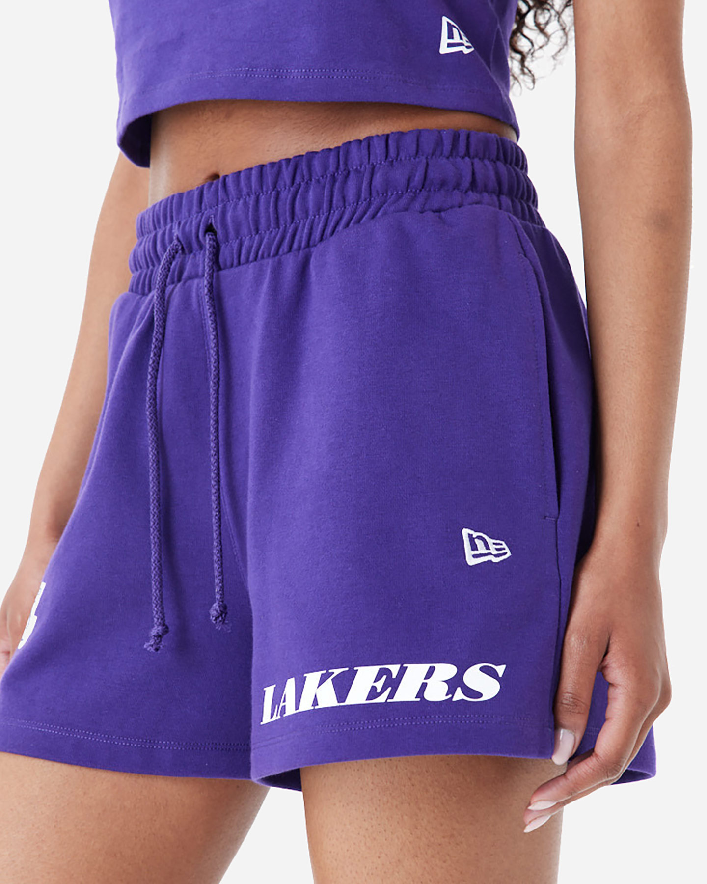 Pantaloncini NEW ERA LOS ANGELES LAKERS W - Viola - 5 | Cisalfa Sport