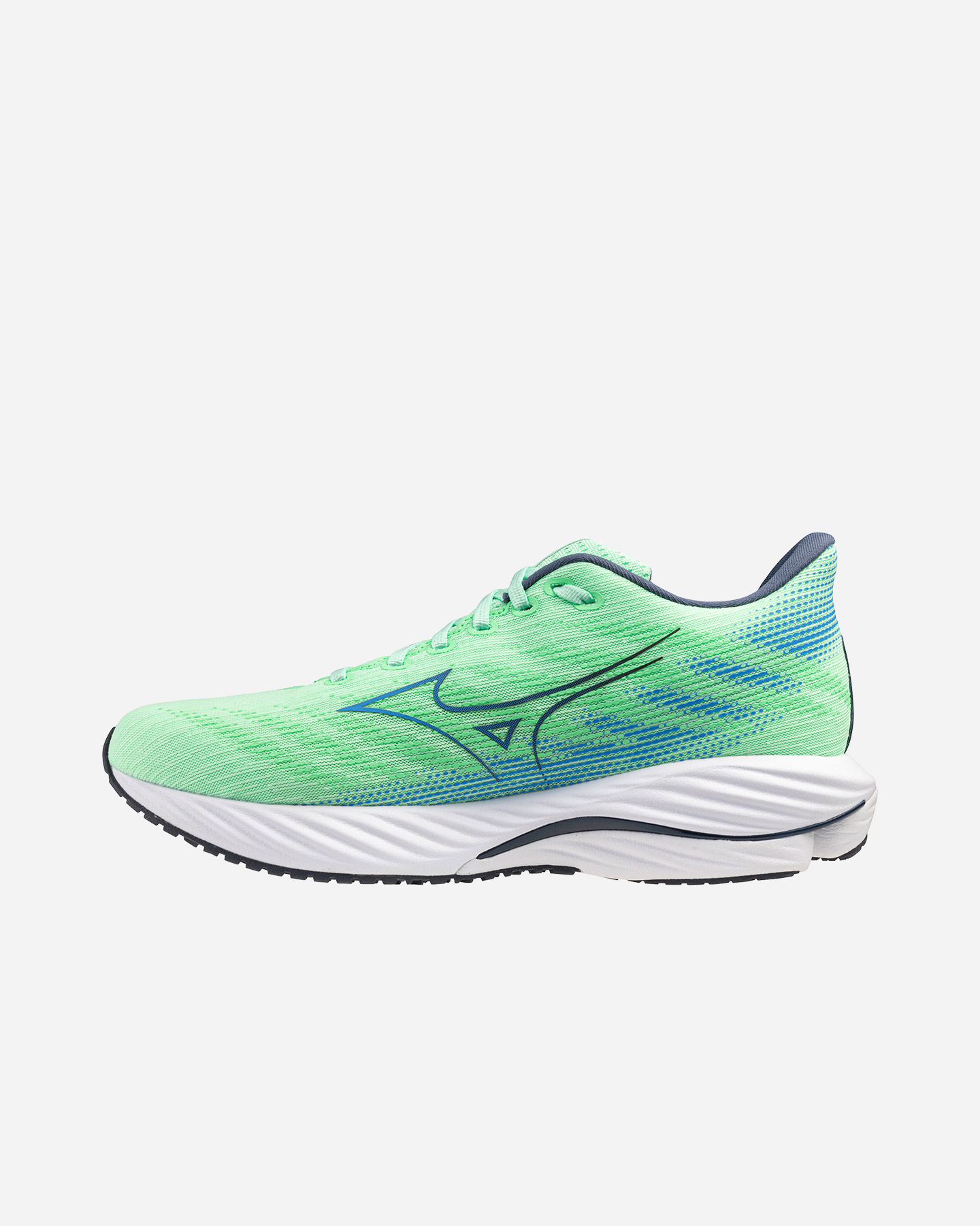 Scarpe running MIZUNO WAVE RIDER 28 M - Verde - 4 | Cisalfa Sport
