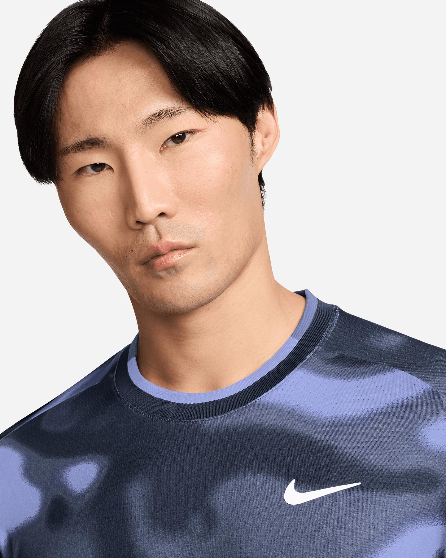 T-shirt tennis NIKE ADVANTAGE M - Blu Navy - 2 | Cisalfa Sport