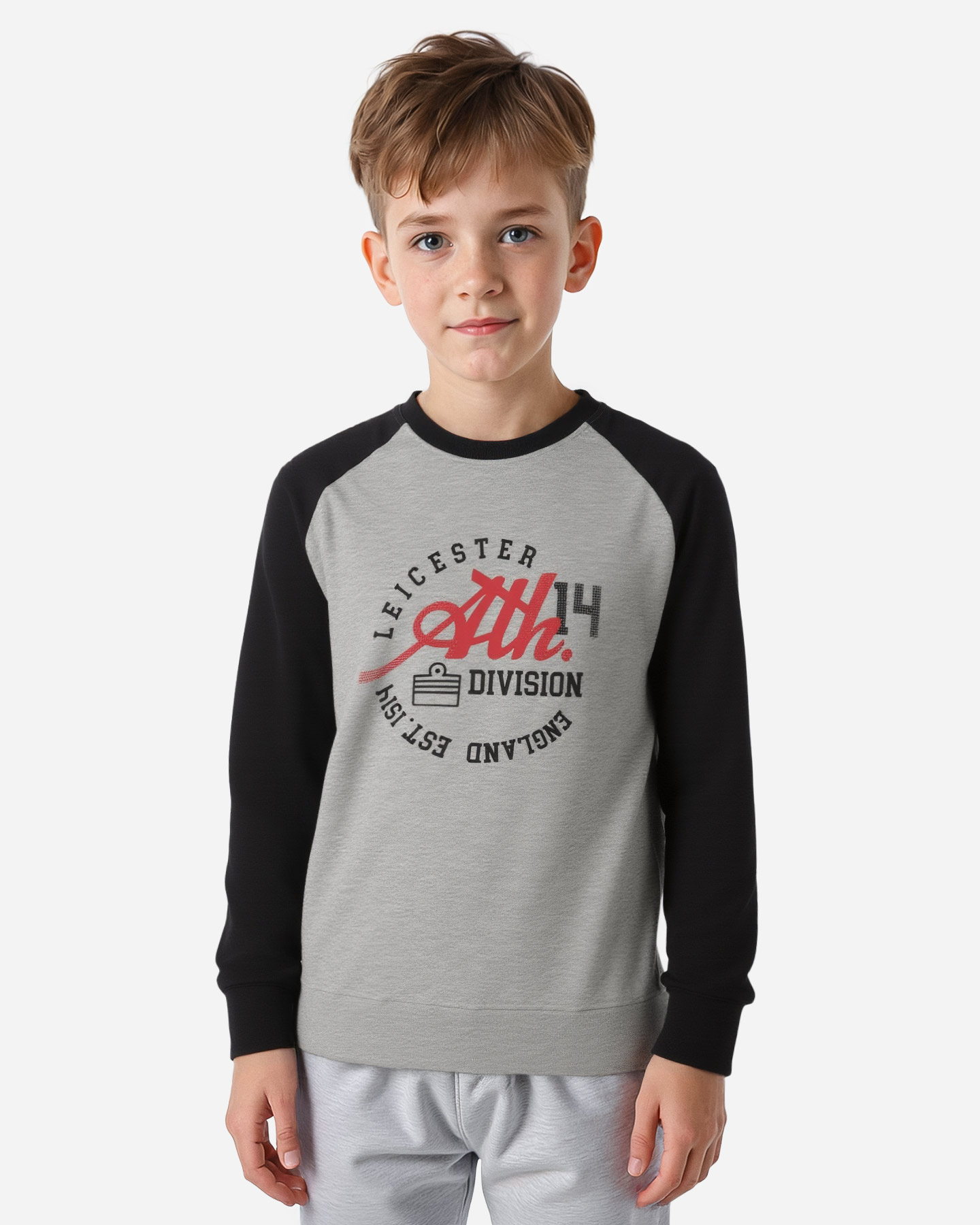 Felpa ADMIRAL VARSITY PRO JR - Grigio - 2 | Cisalfa Sport