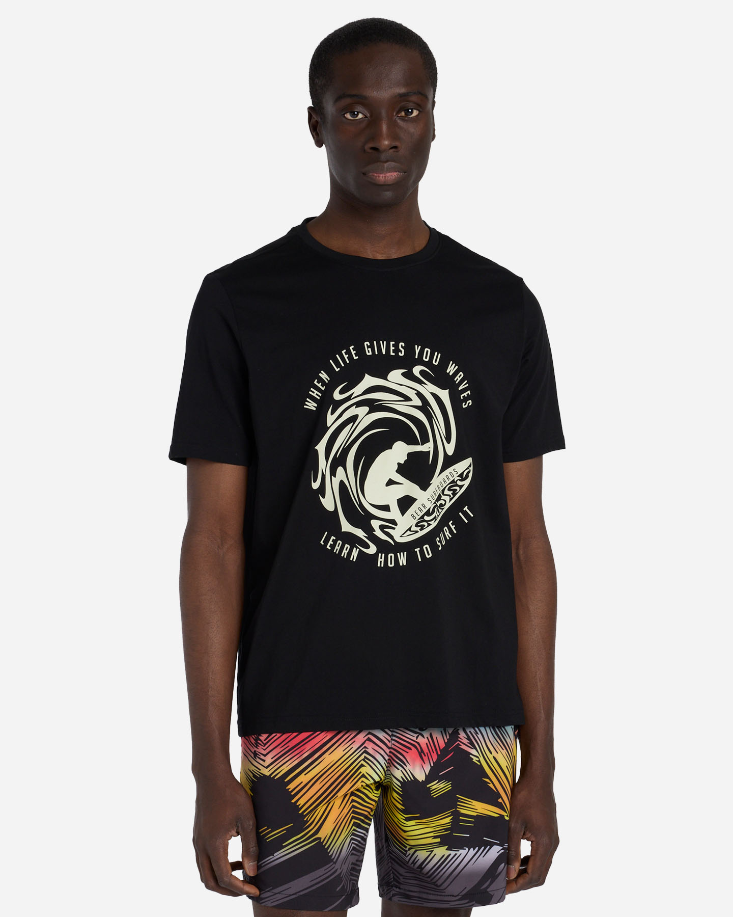 T-shirt BEAR BEACH BREAK M - Nero - 1 | Cisalfa Sport