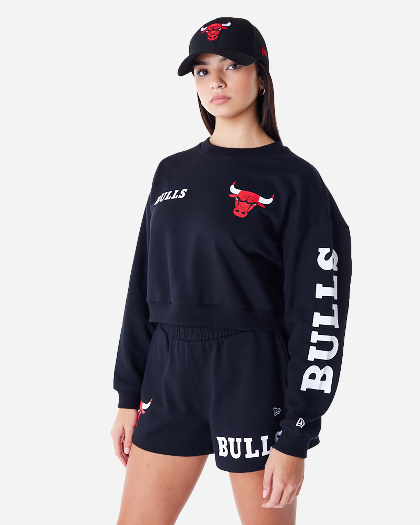 Felpa NEW ERA 9FORTY BULLS W - Nero - 0 | Cisalfa Sport