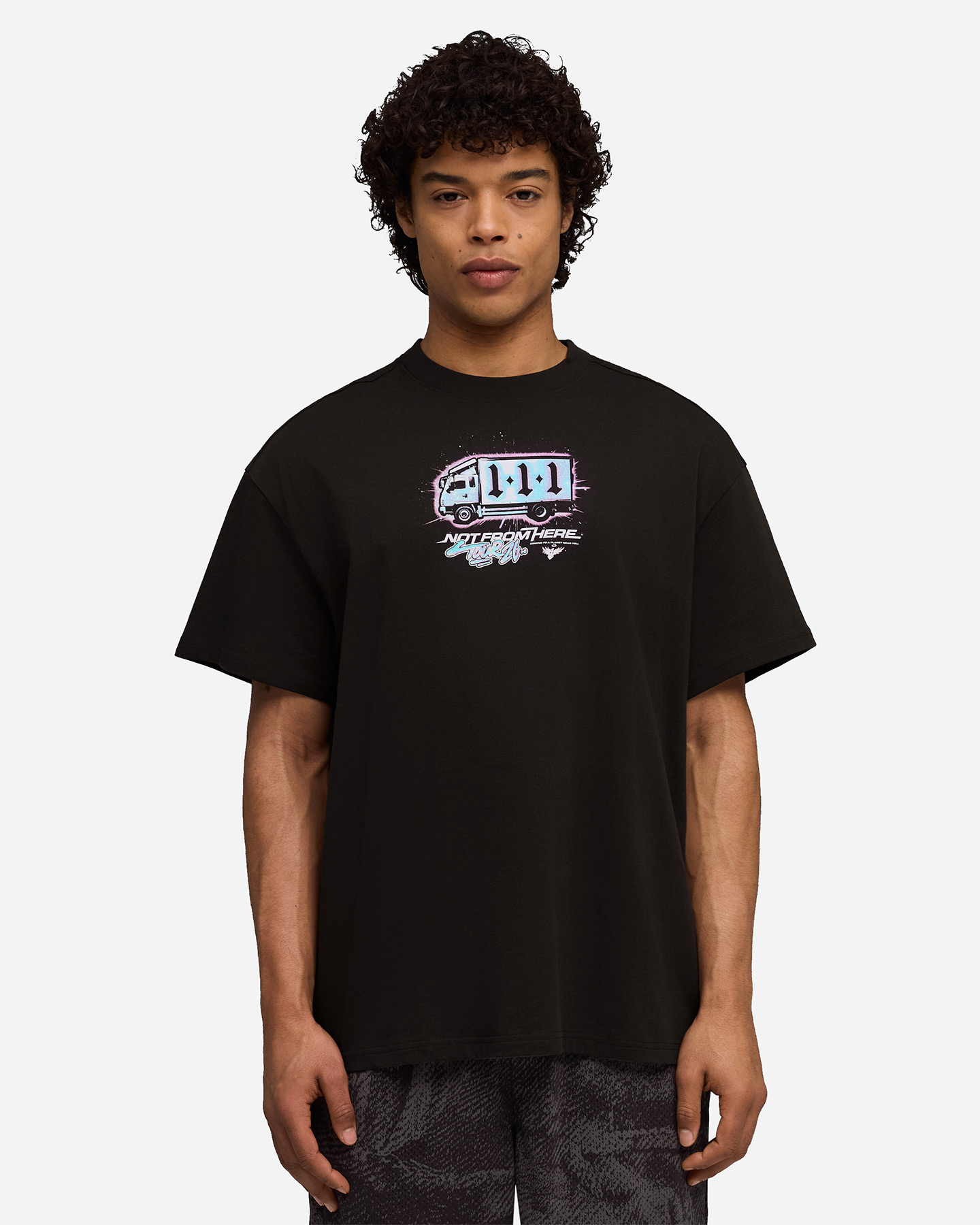 Maglia basket PUMA MELO X HIVE M - Nero - 2 | Cisalfa Sport