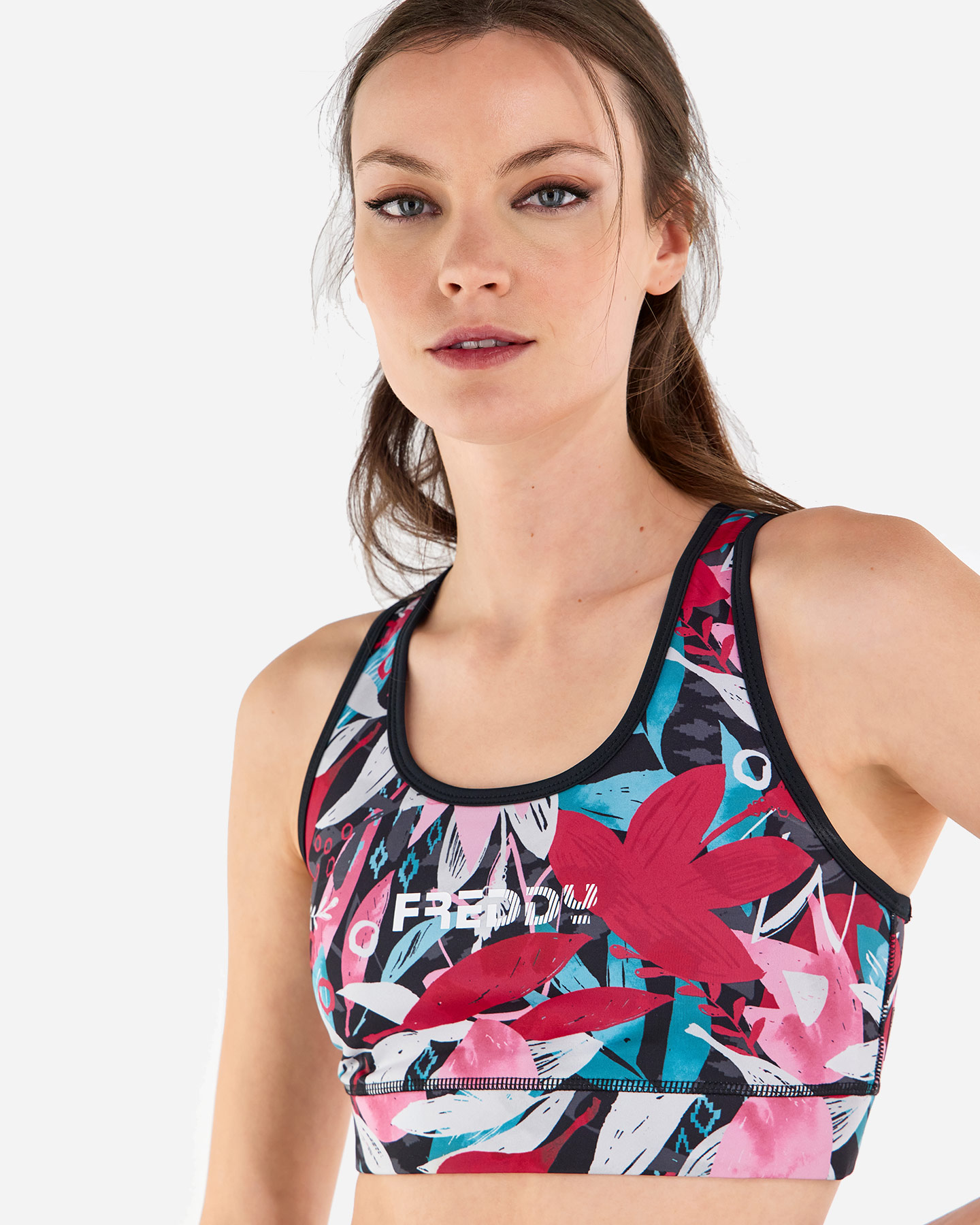 Bra training FREDDY POLY ENERGY AOP W - Color mix - 2 | Cisalfa Sport