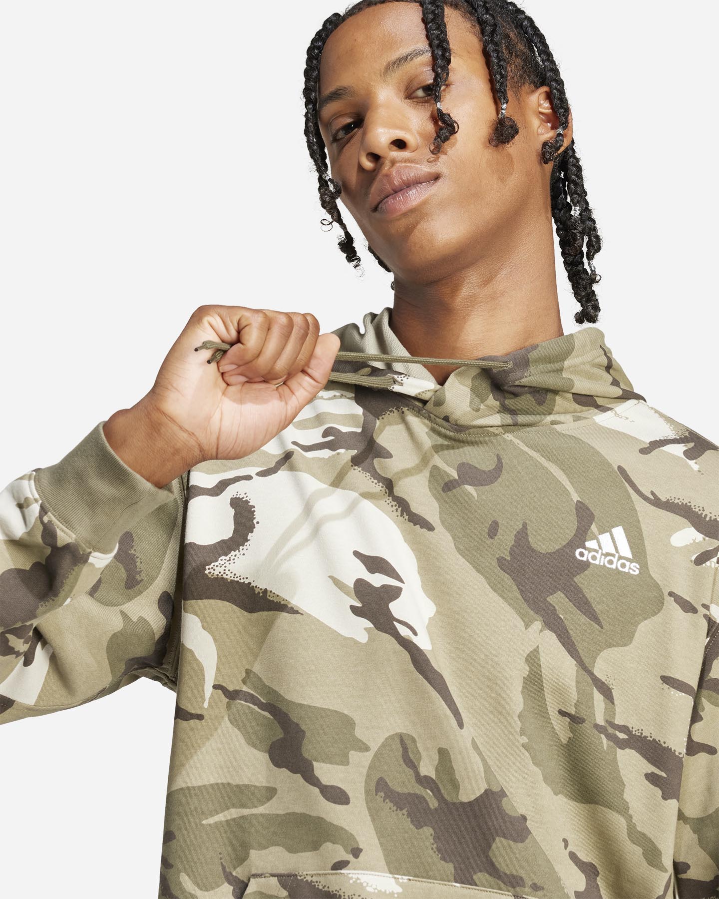 Felpa ADIDAS BRAND LOVE M - Verde - 4 | Cisalfa Sport