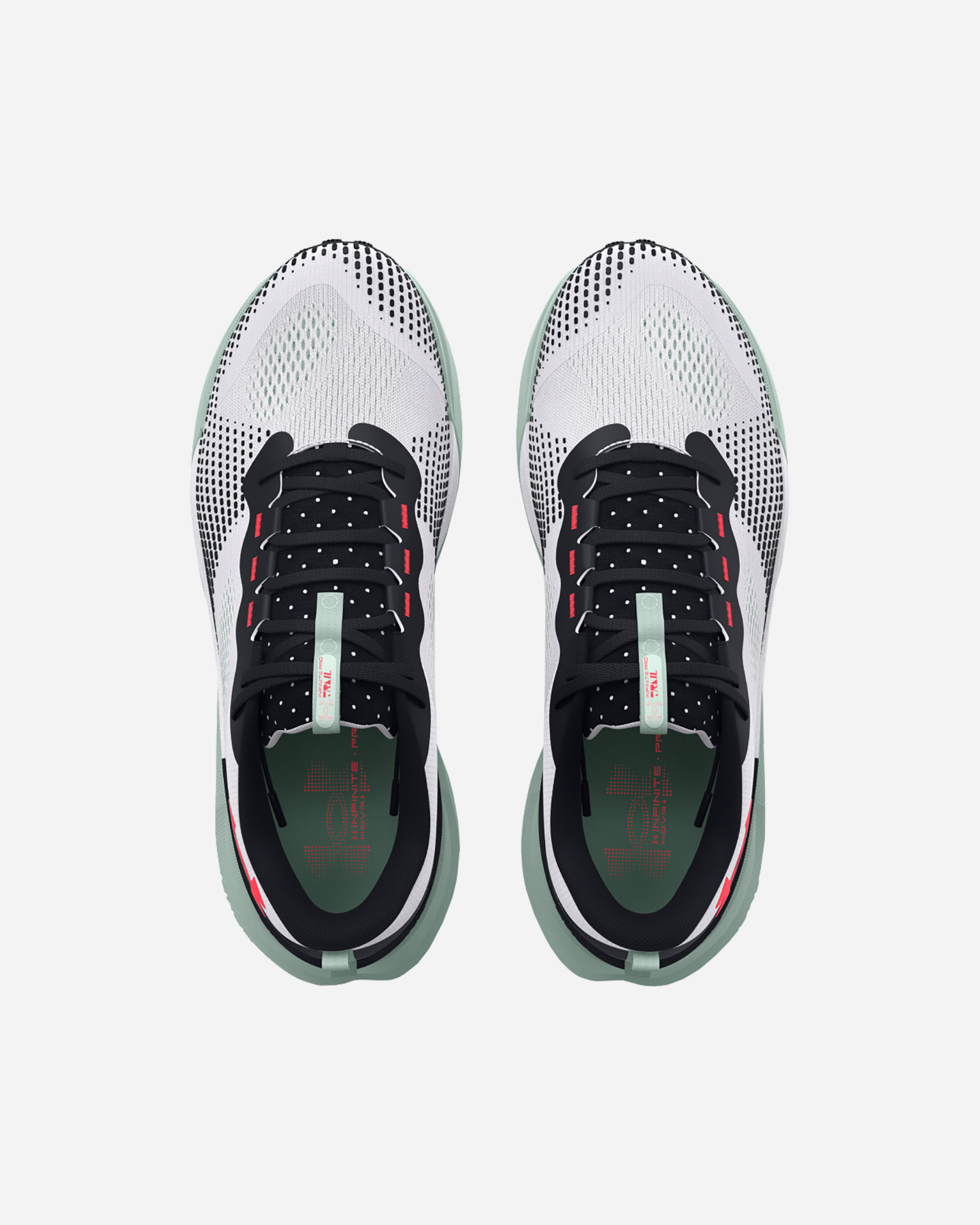 Scarpe trail UNDER ARMOUR INFINITE PRO TRAIL M - Bianco - 2 | Cisalfa Sport
